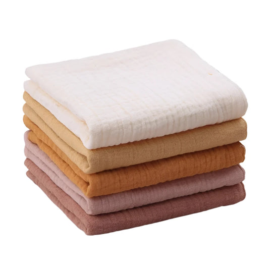 5-Pack Multi Use Cotton Burp Cloths