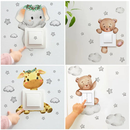 Starry Safari Wall Decals